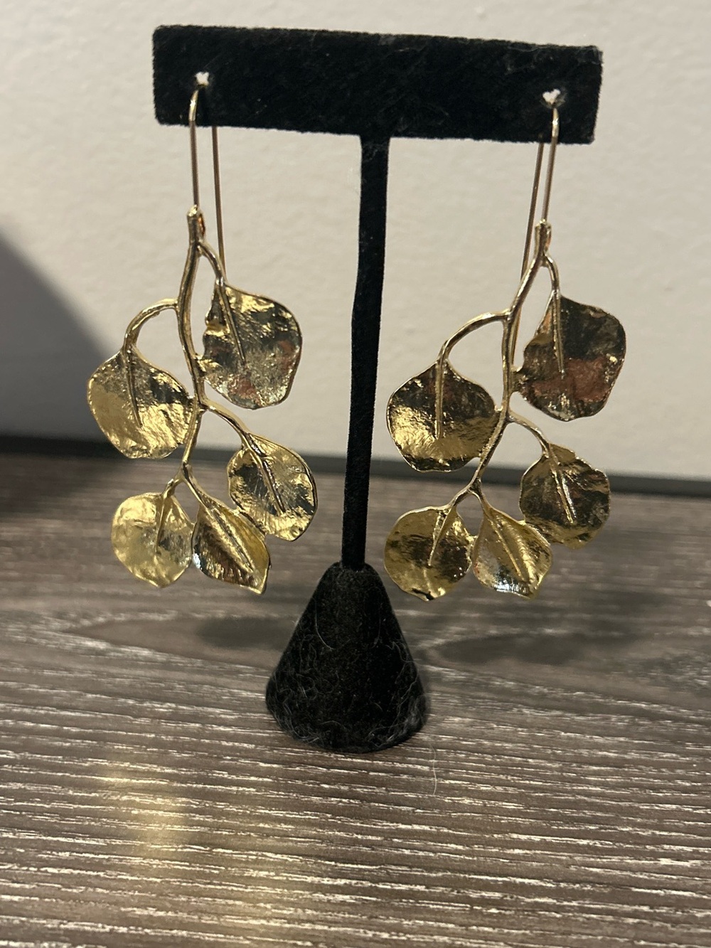 Leaf Chandelier Earrings - Picture 5 of 5
